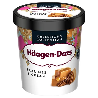 Crème glacée pralines & cream  Häagen Dazs