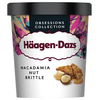 Glace Macadamia Nut Brittle  Häagen Dazs