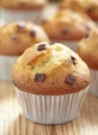 Muffins nature pepites chocolat