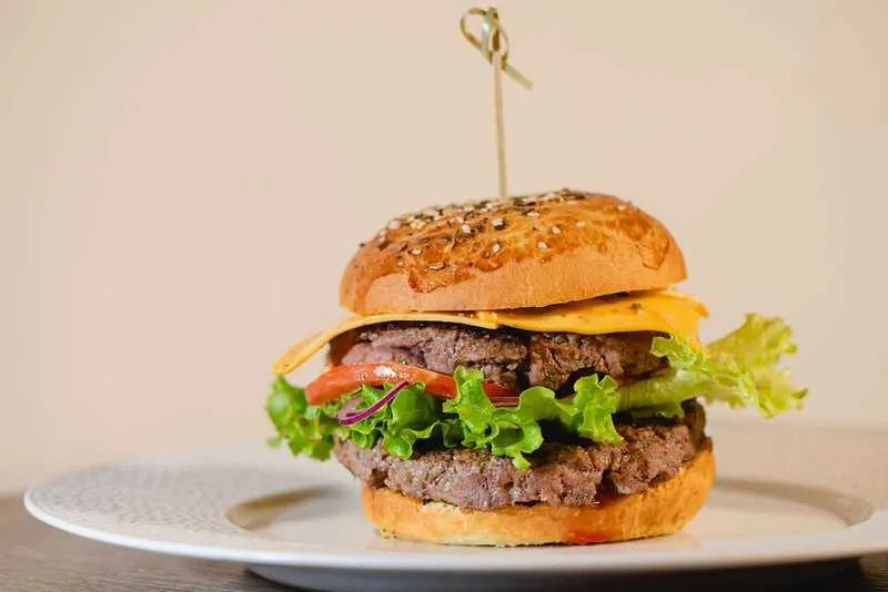 Burger Double Cheese