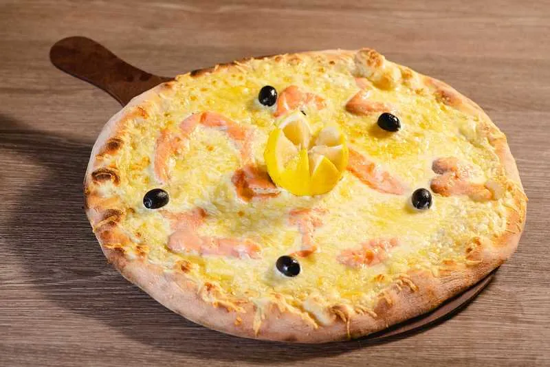 Pizza Saumon