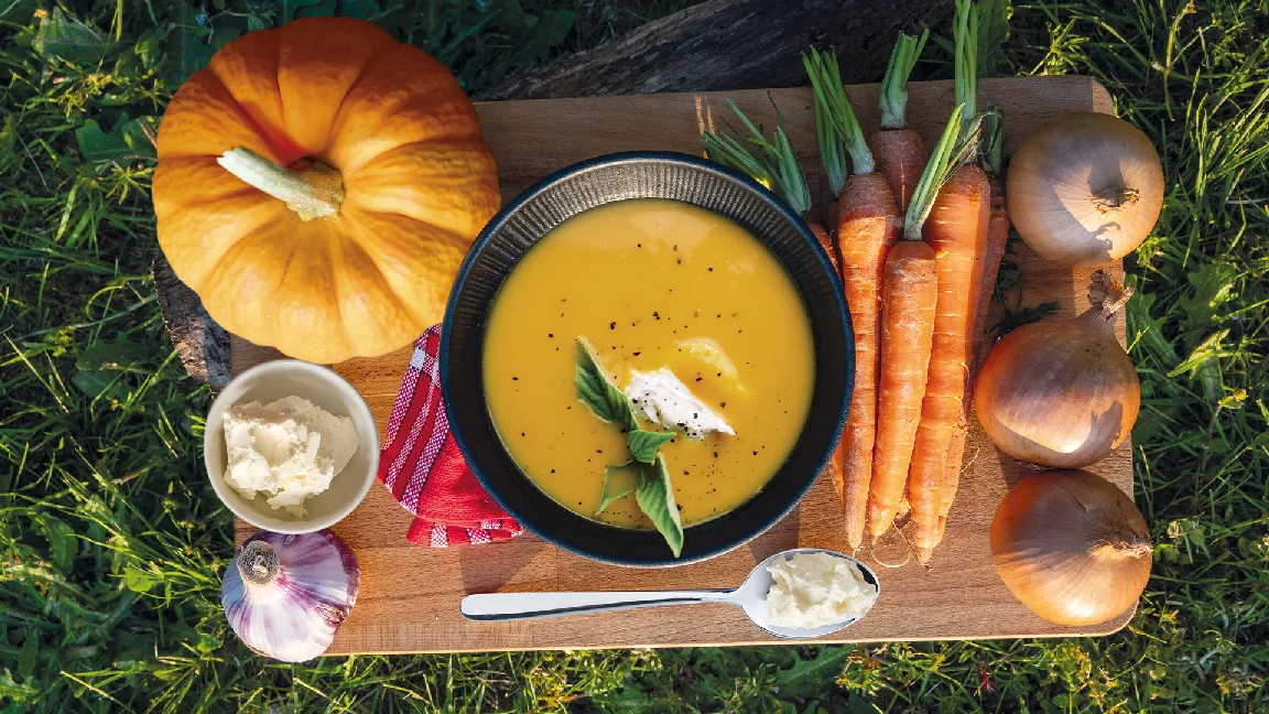 Soupe Potiron - Mascarpone
