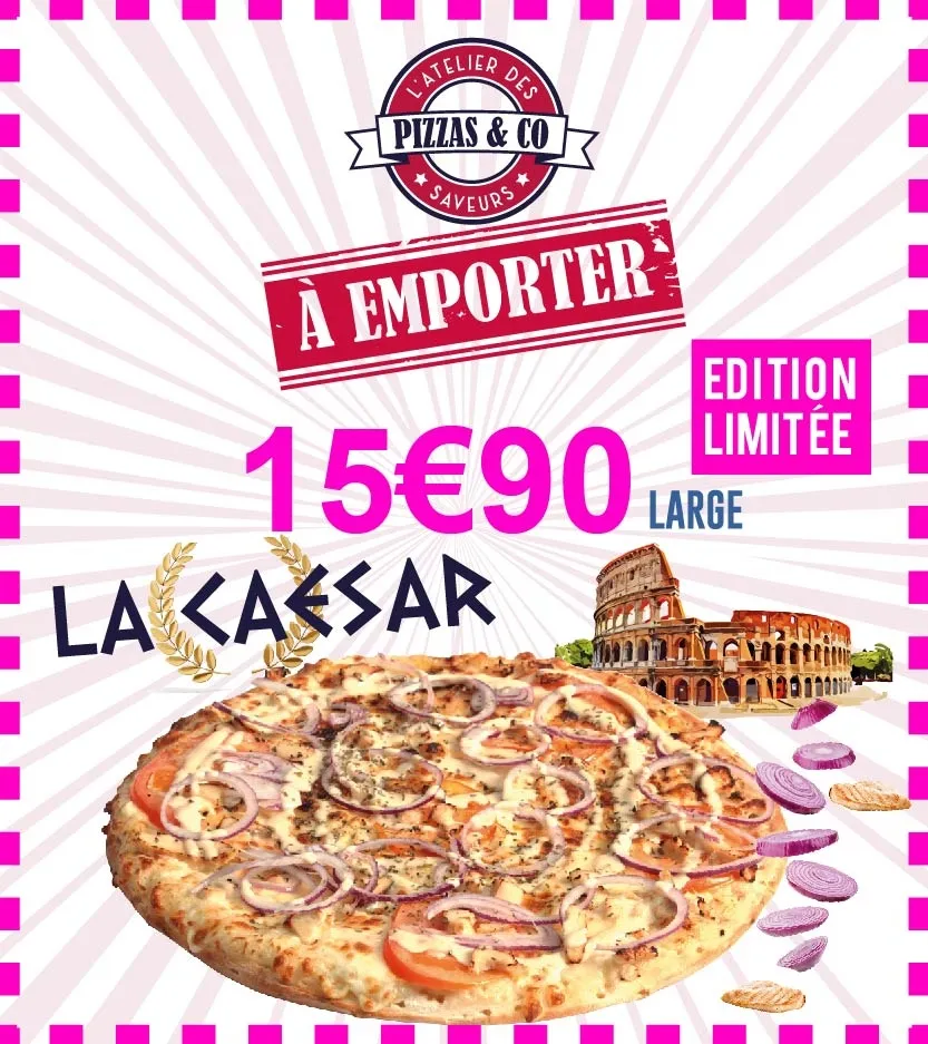 LA CAESAR Large à 15,90 € ! 