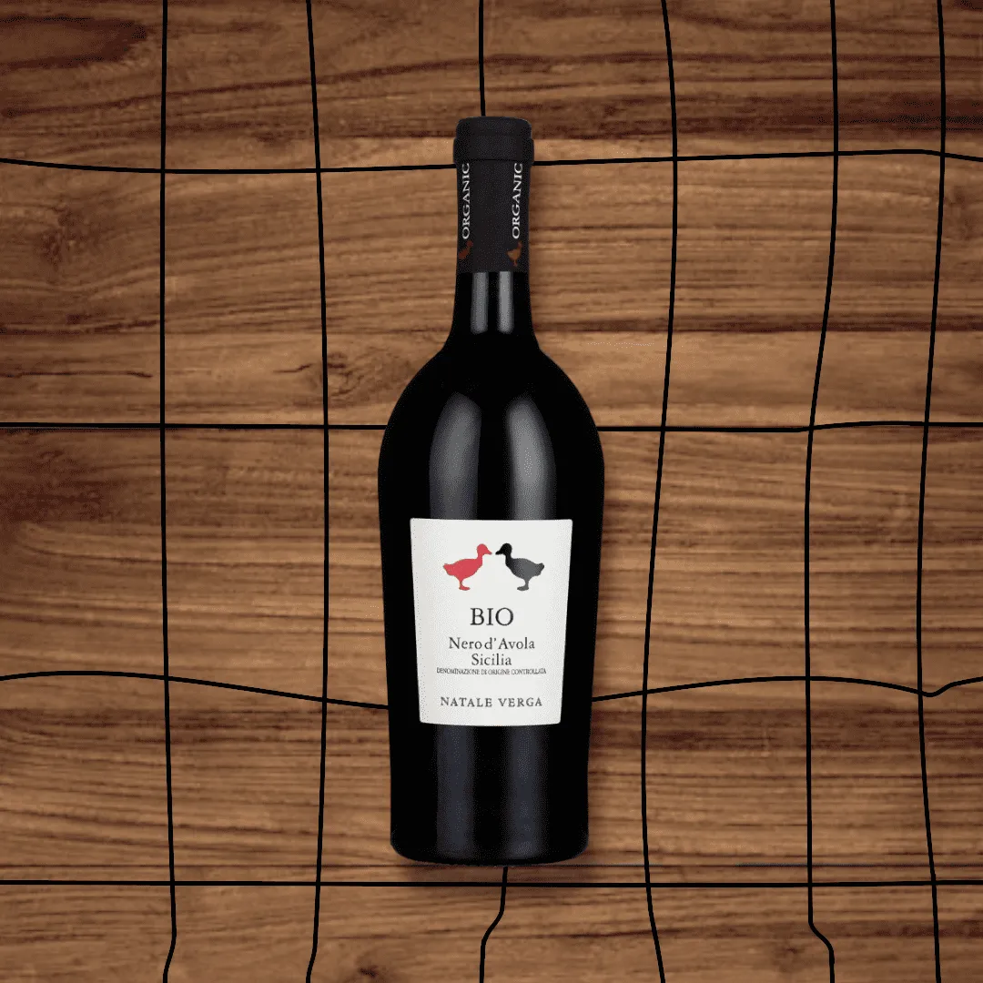 Vin Rouge Nero D'Avola bio