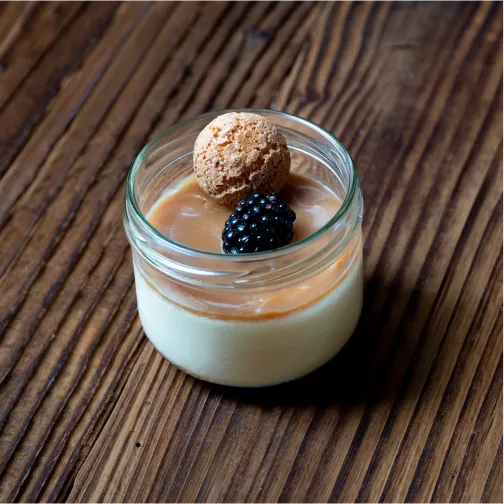 Panna cotta caramel