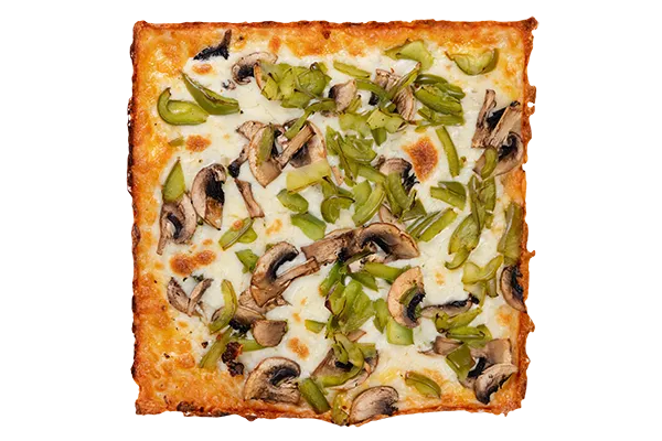 GF DEEP DISH WALNUT PESTO VEGGIE SUPREME