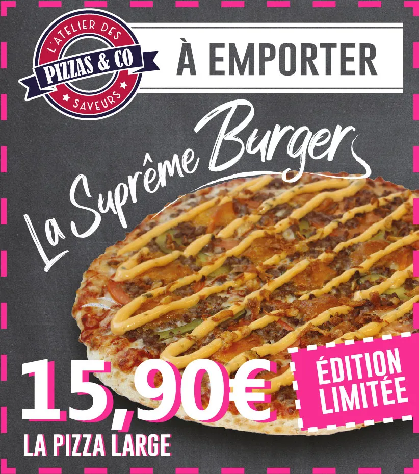LA SUPREME BURGER Large à 15,90€ ! 