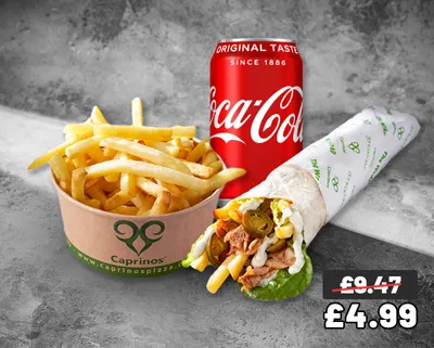 Wrap 'N' Fries Deal