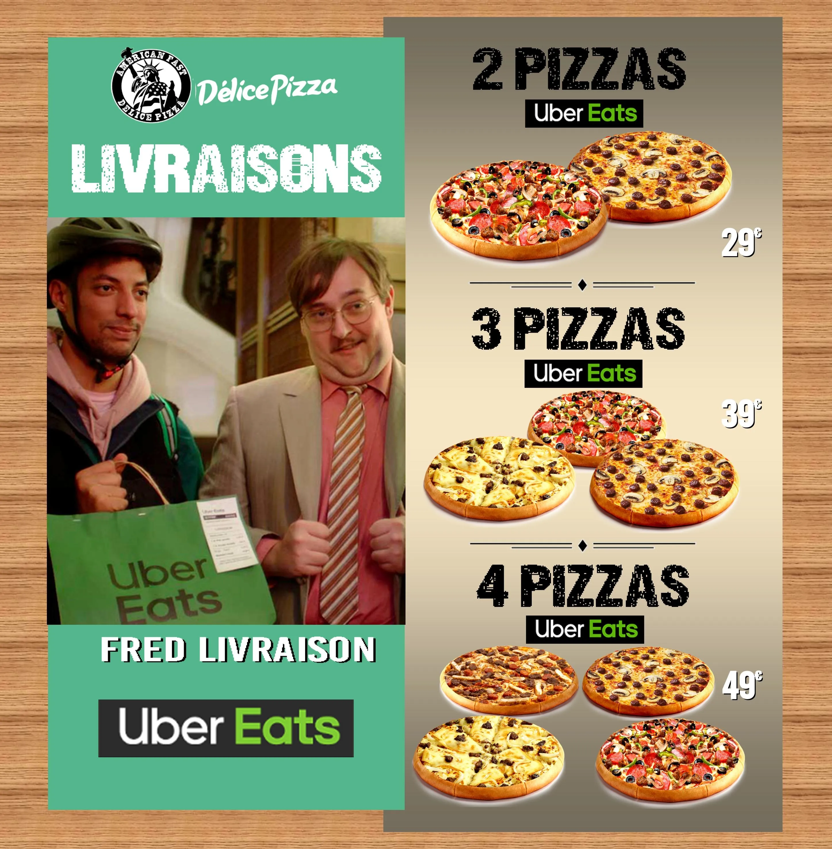 DÉLICE PIZZA