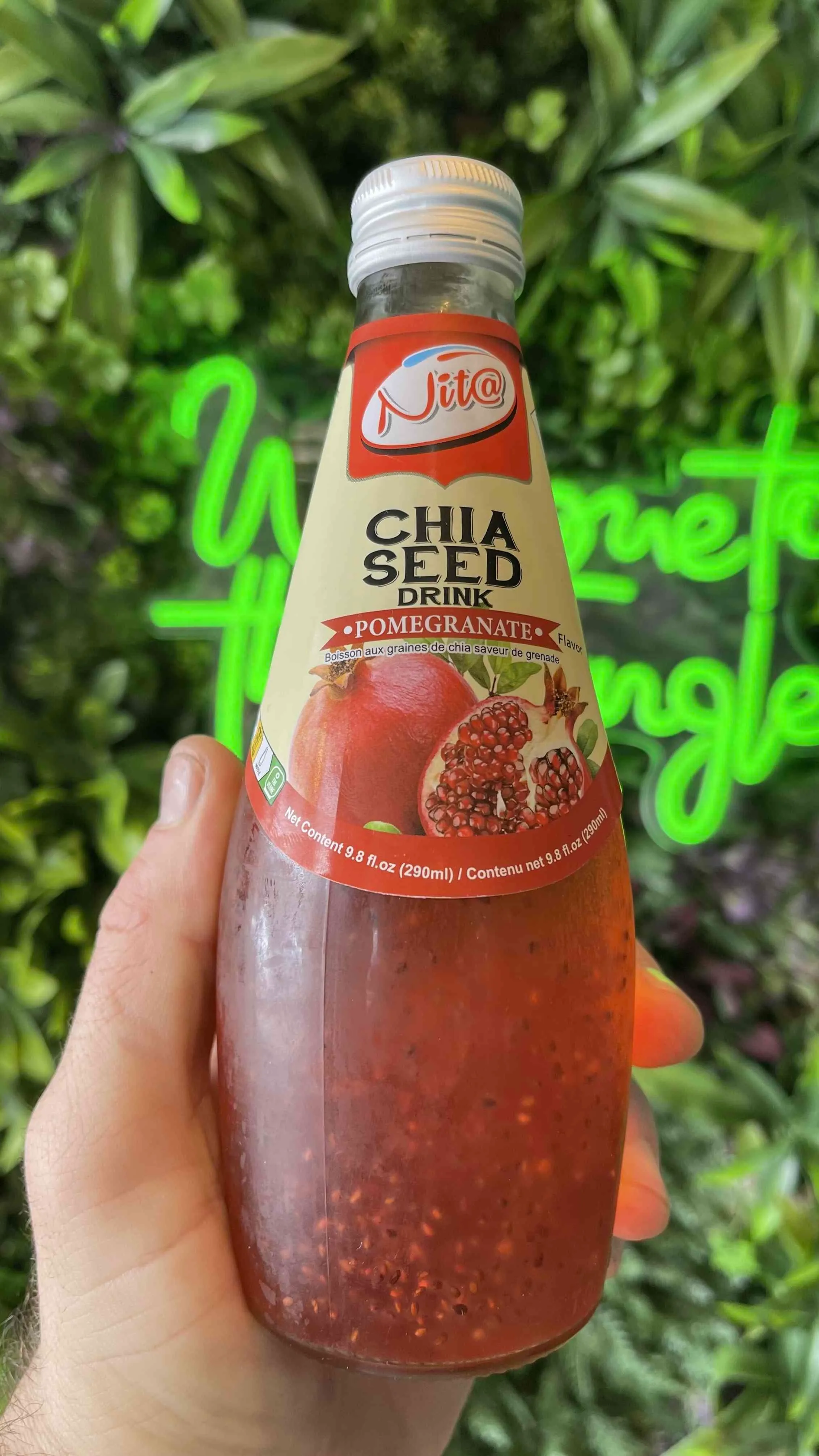 CHIA SEEDS POMEGRENATE