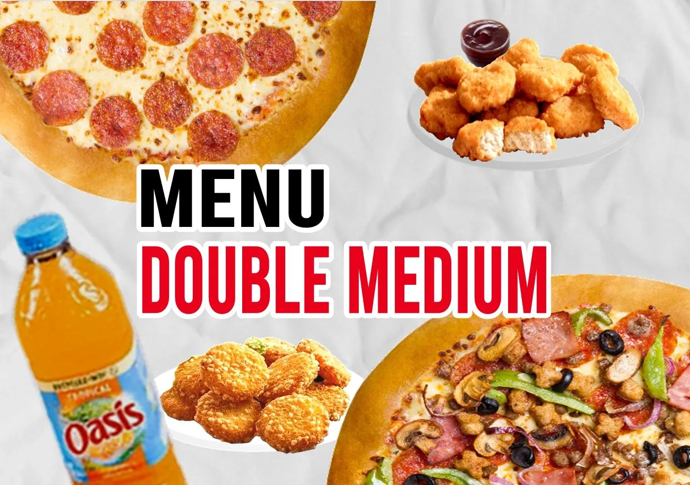 Menu Double Medium