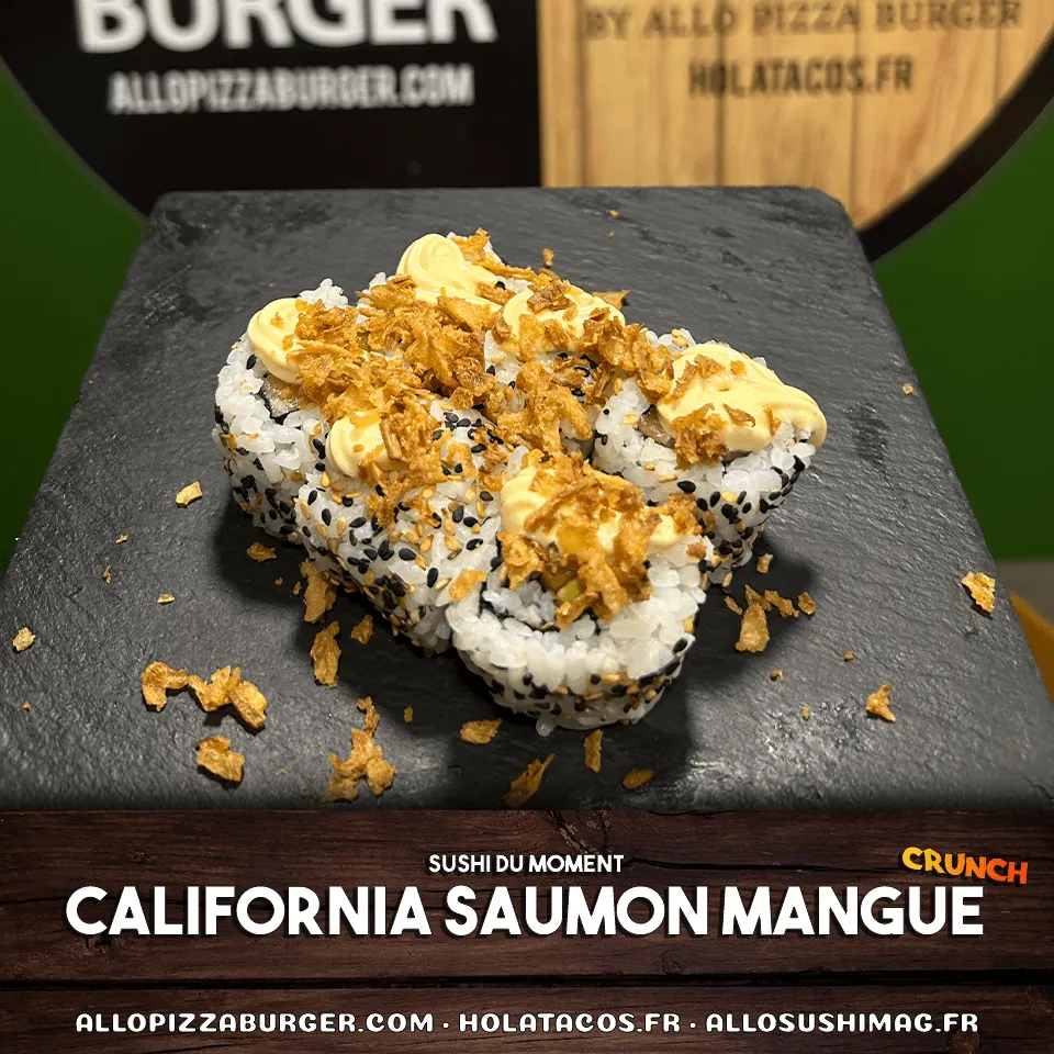 CALIFORNIA SAUMON MANGUE