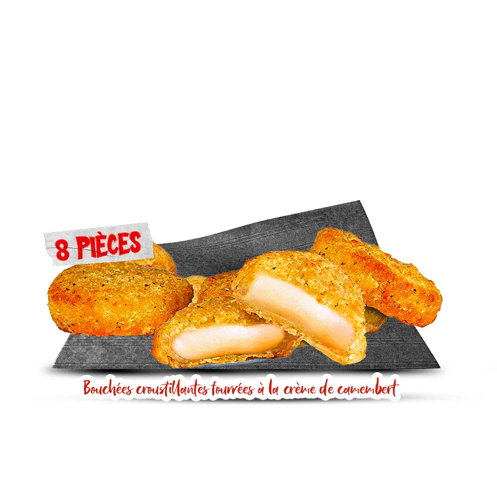 Bouchées camembert X8