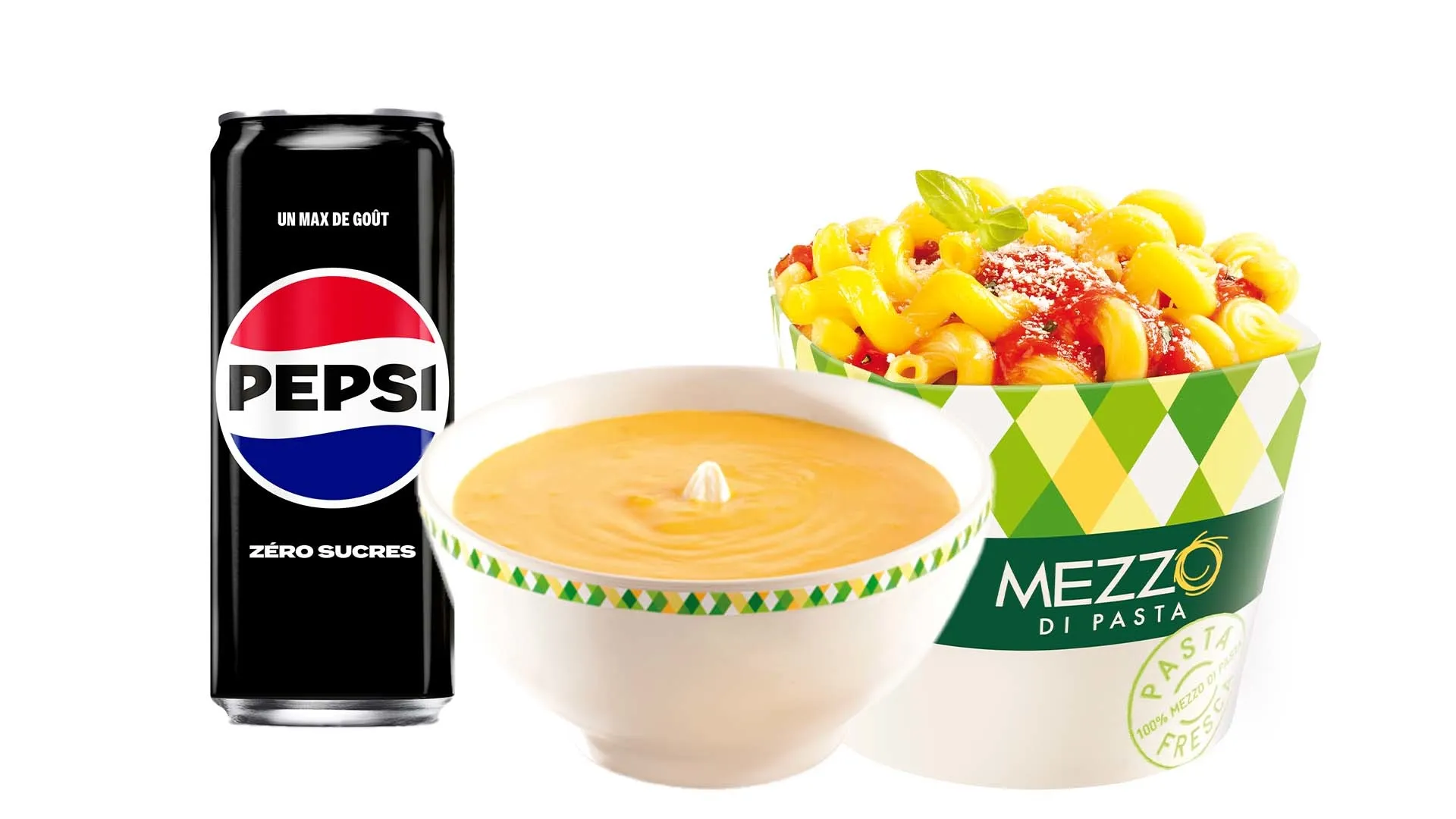 Menu Pâtes & Soupes