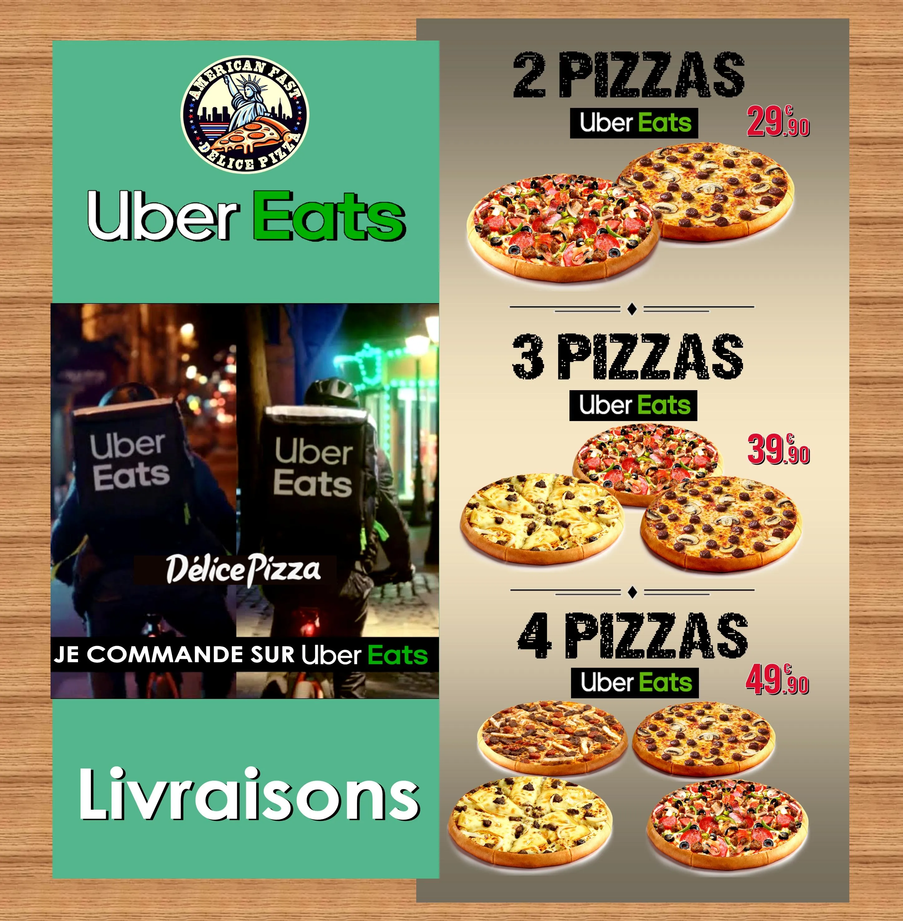 DÉLICE PIZZA