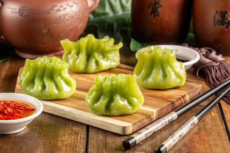8.RAVIOLIS VAPEUR AUX LEGUMES 