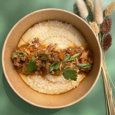 Pulled Pork - Polenta