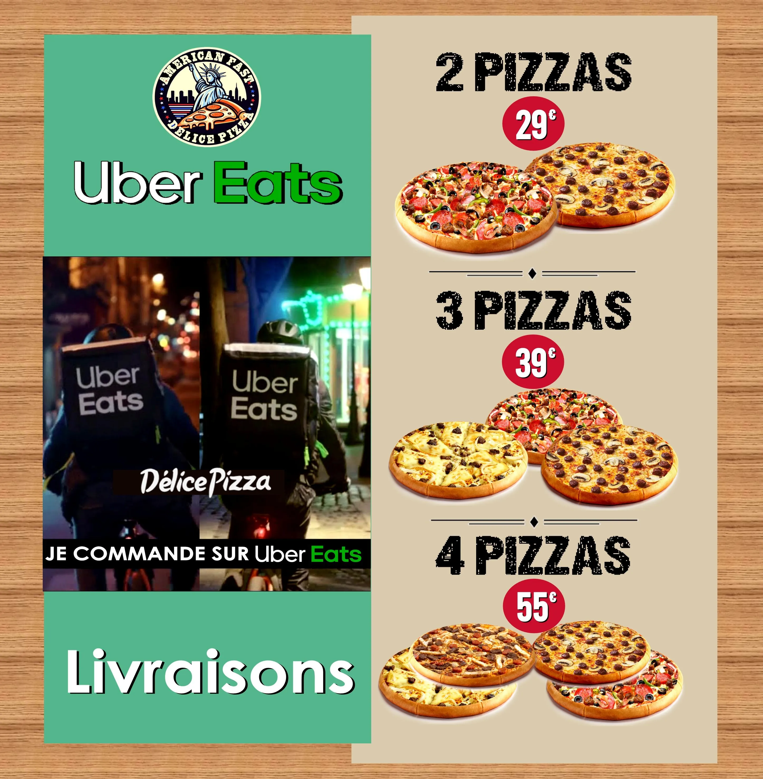 DÉLICE PIZZA