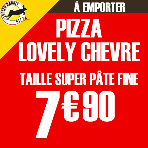 Pizza du mois = 7,90€