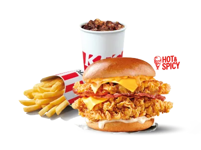 Kentucky Cheese Double Grander Meal 