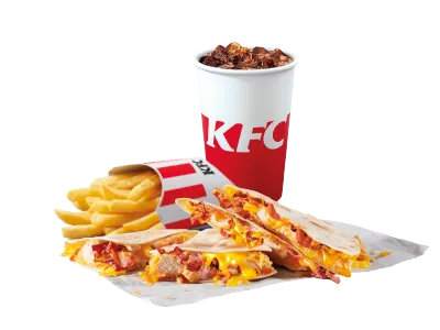 Kentucky Cheese Qurrito Meal 