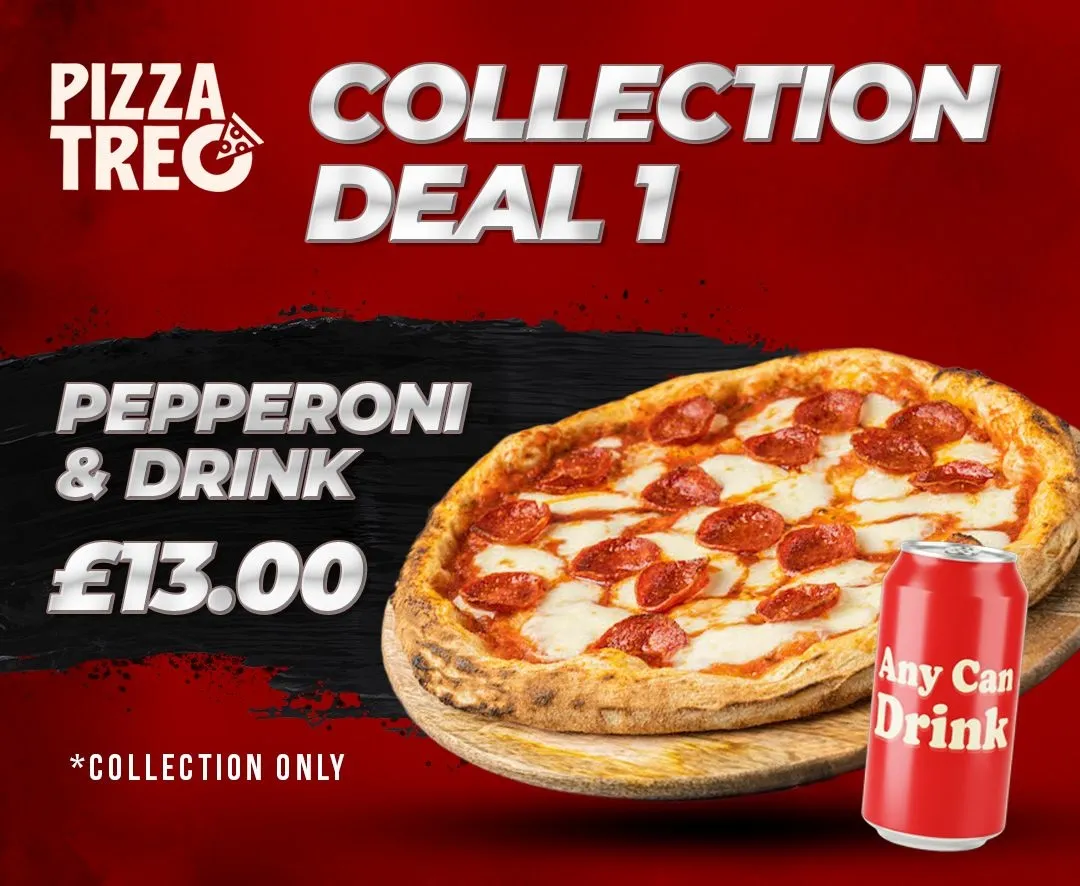 PEPPERONI + DRINK