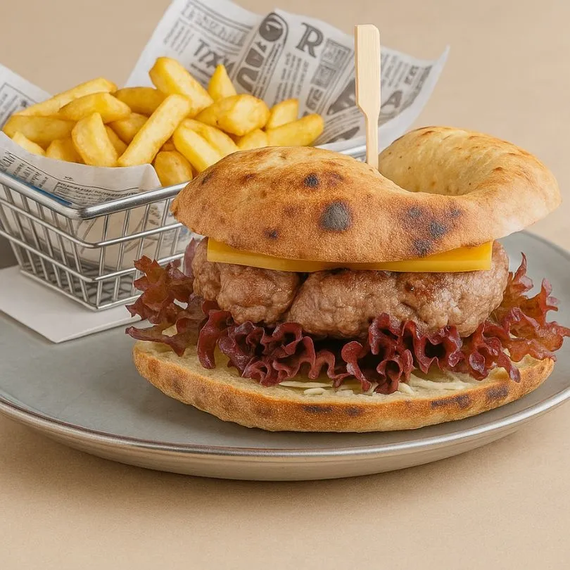 Vegetarian burger