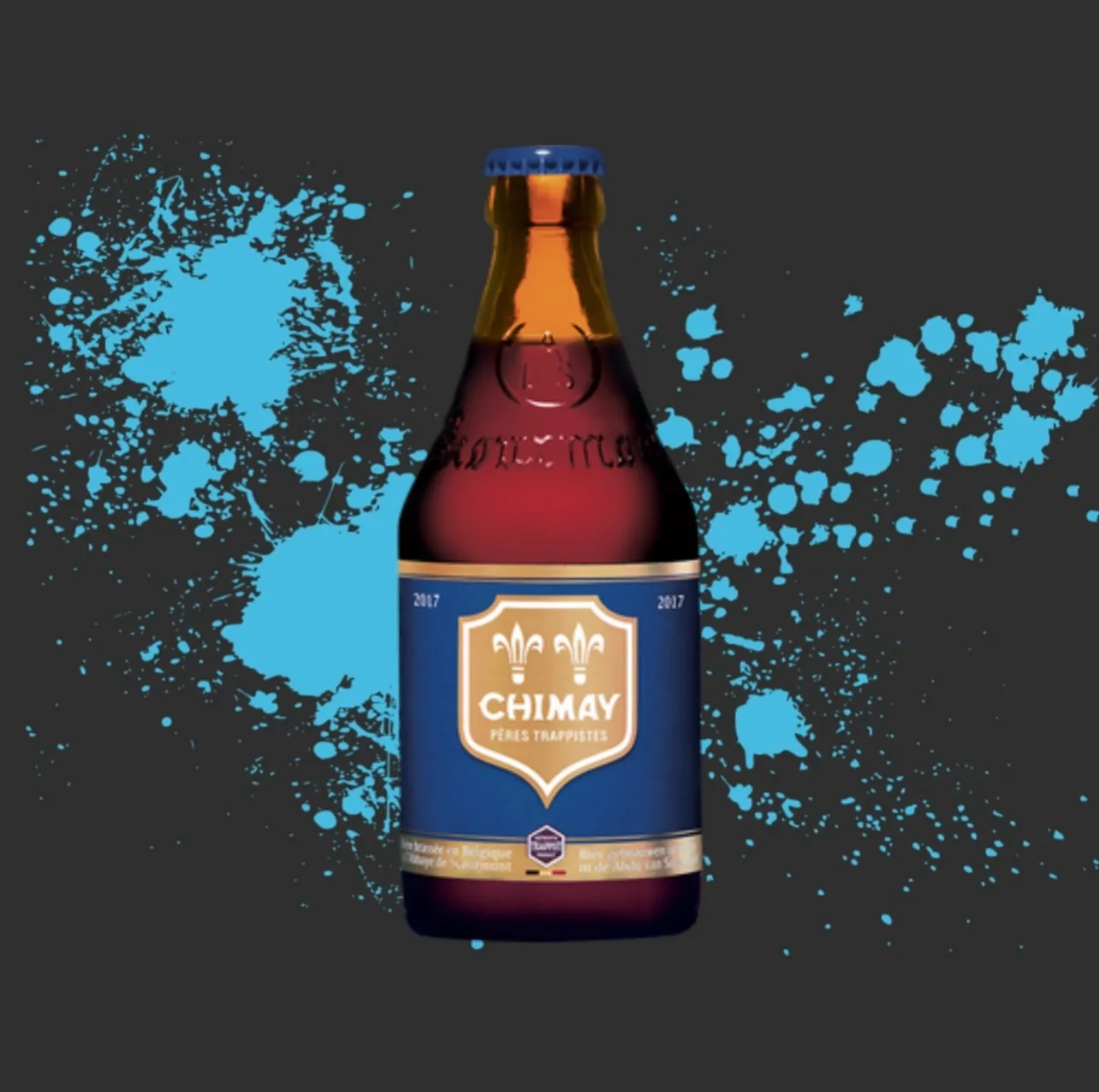 CHIMAY BLEUE &#40;bière brune&#41;