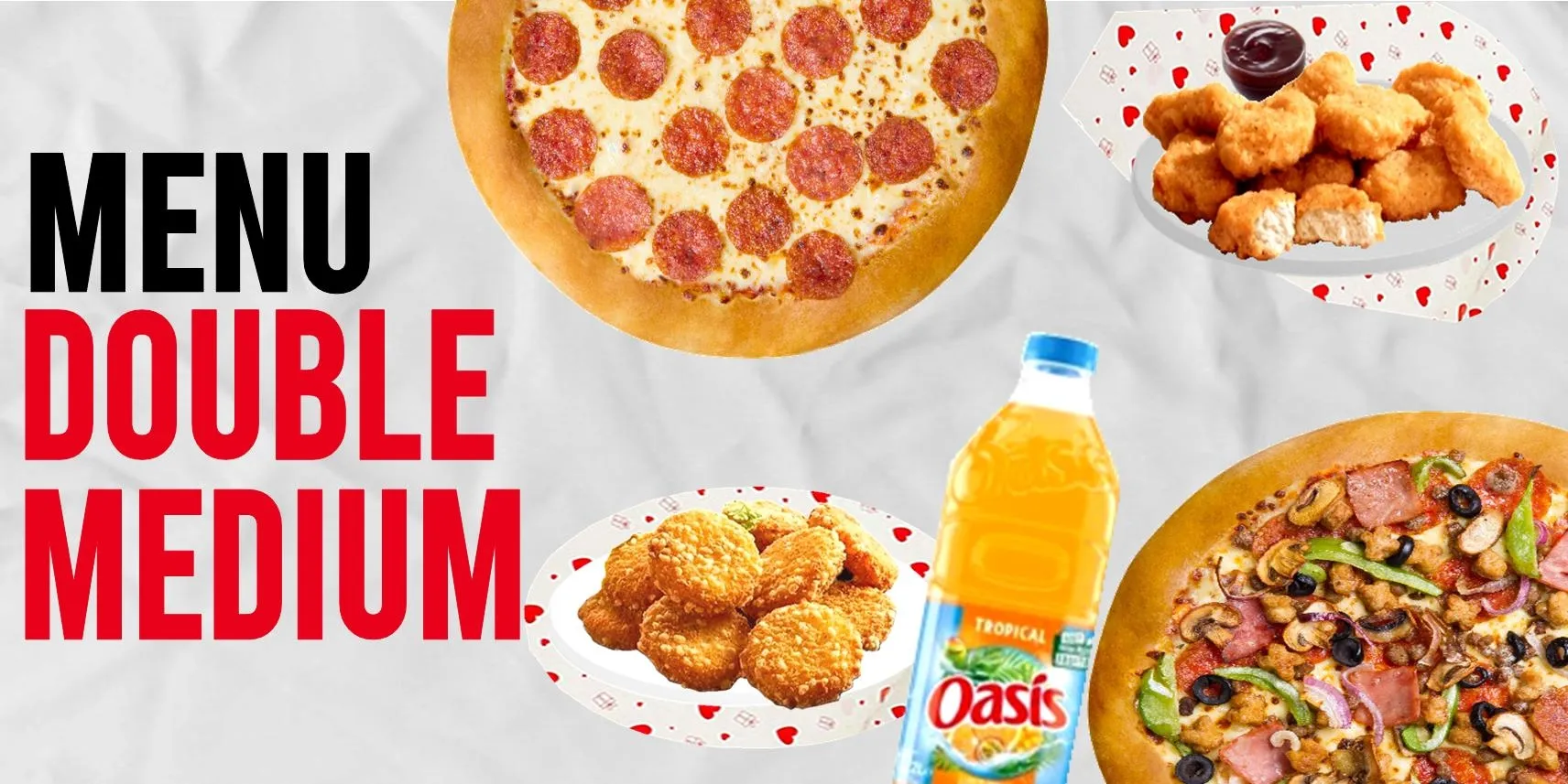 Menu Double Medium