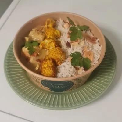 Poulet korma & RIZ BASMATI