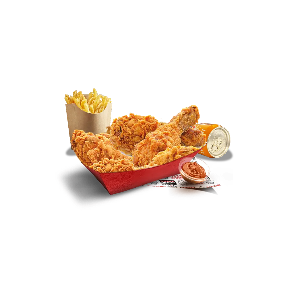 Formule Texas 8 Chickens Wings OU 6 Tenders