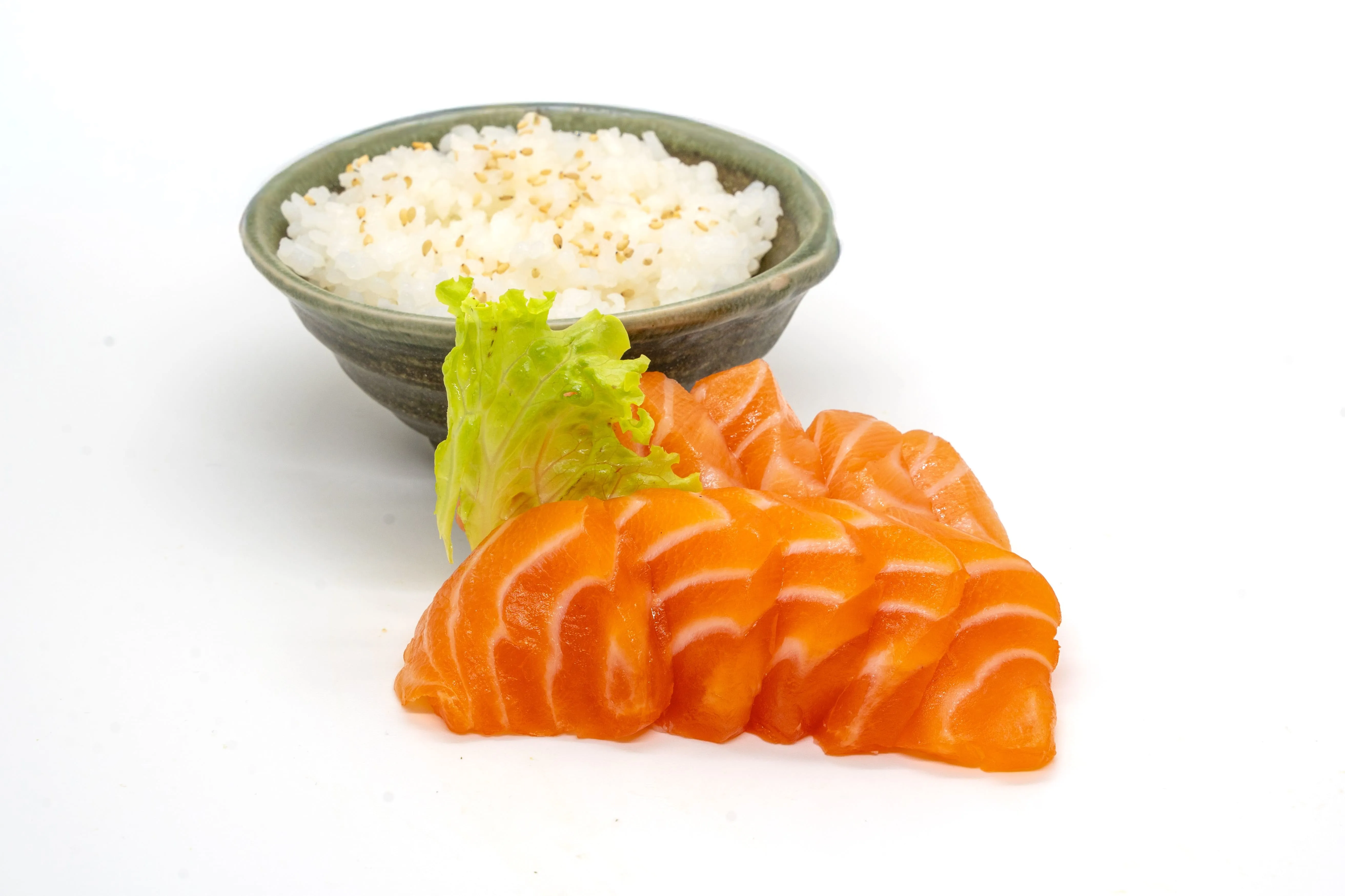 SASHIMI SAUMON 10p et Bol de riz Vinaigré 
