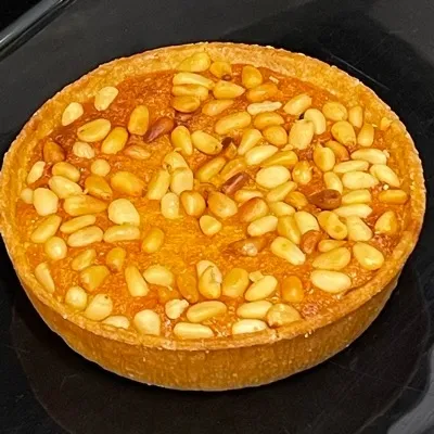 Tartelette du mois ! Tartelette Amandine Pignons