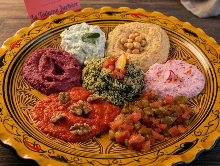 Assortiments de Mezzés