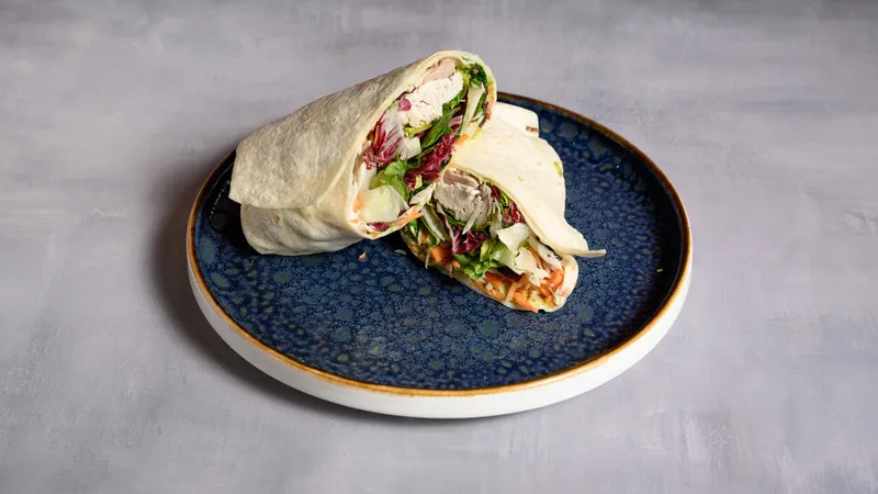 Counter-Chicken Avocado Wrap