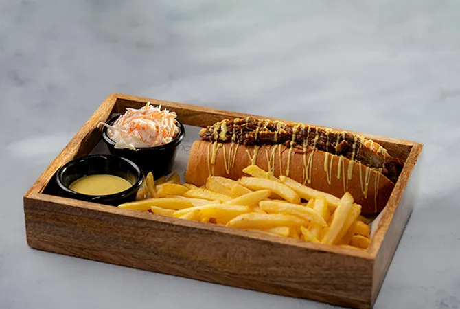 Burger-Holy Smoke Roll