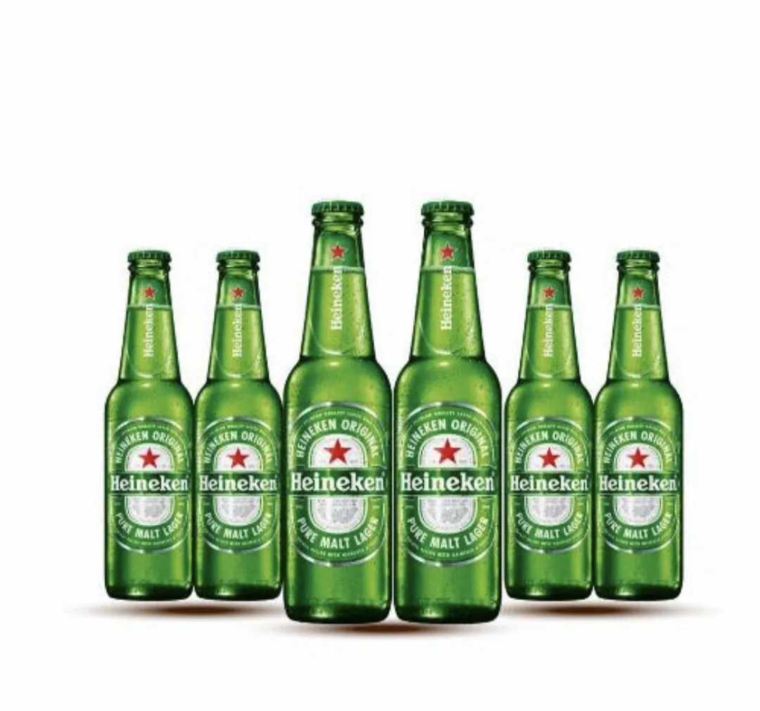 6 bières Heineken 25cl