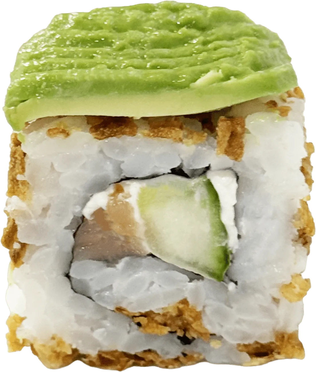 AVOCAROLL OIGNONS FRITS SAUMON FUMÉ