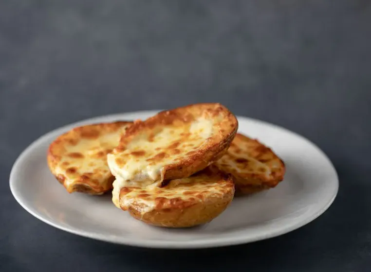 Potato Skins with Cheese