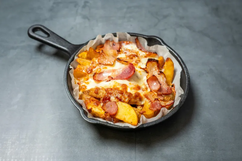 BBQ Bacon Loaded Wedges 