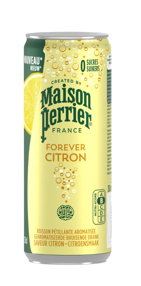 Perrier citron jaune