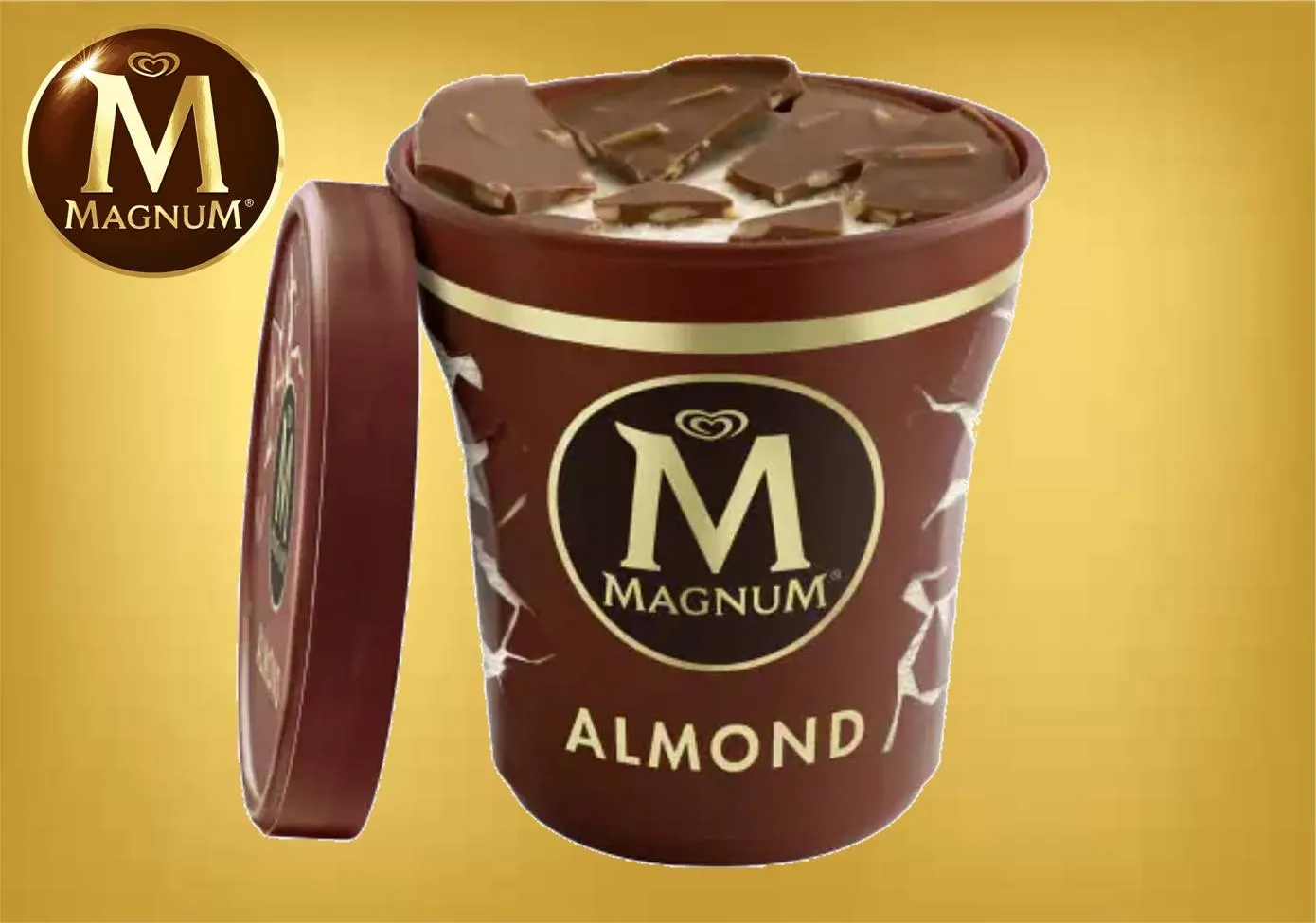 MAGNUM ALMOND 440 ML