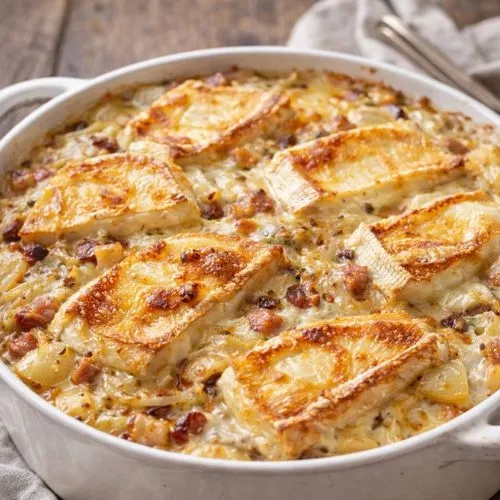 TARTIFLETTE GRATINÉ AU REBLOCHON