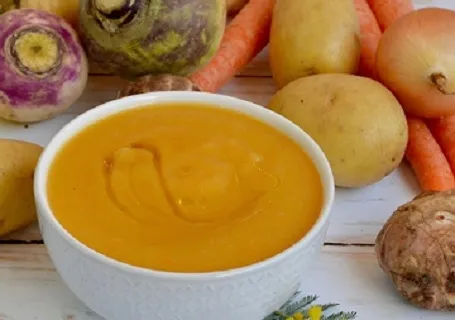 Soupe du jour : Chou, carottes, navets, pommes de terre