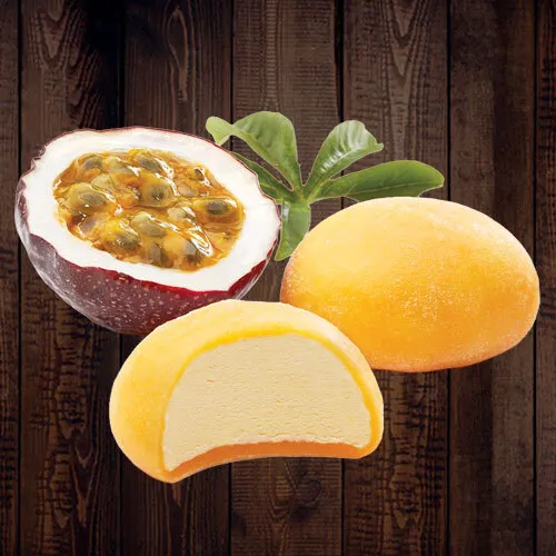 Mochi fruit de la passion et mangue 