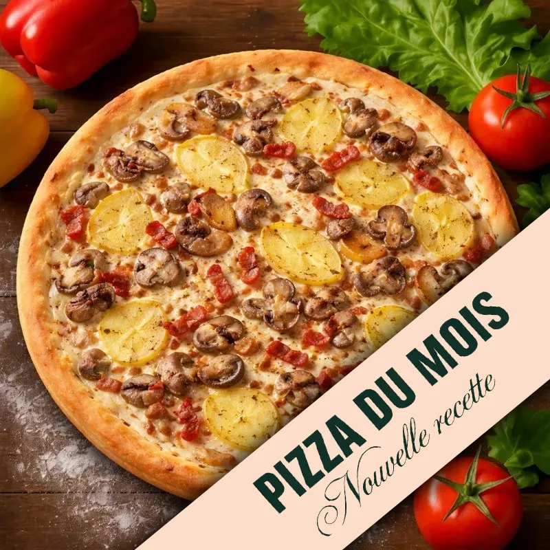 Pizza du mois / La Campagnarde