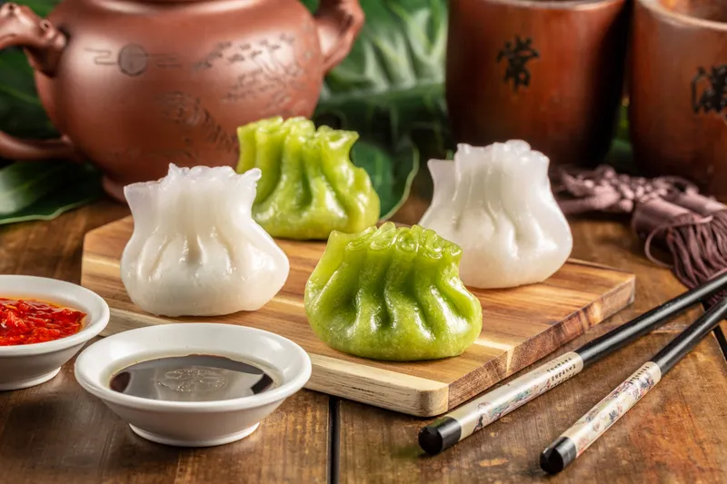 9.RAVIOLIS VAPEUR YING YANG