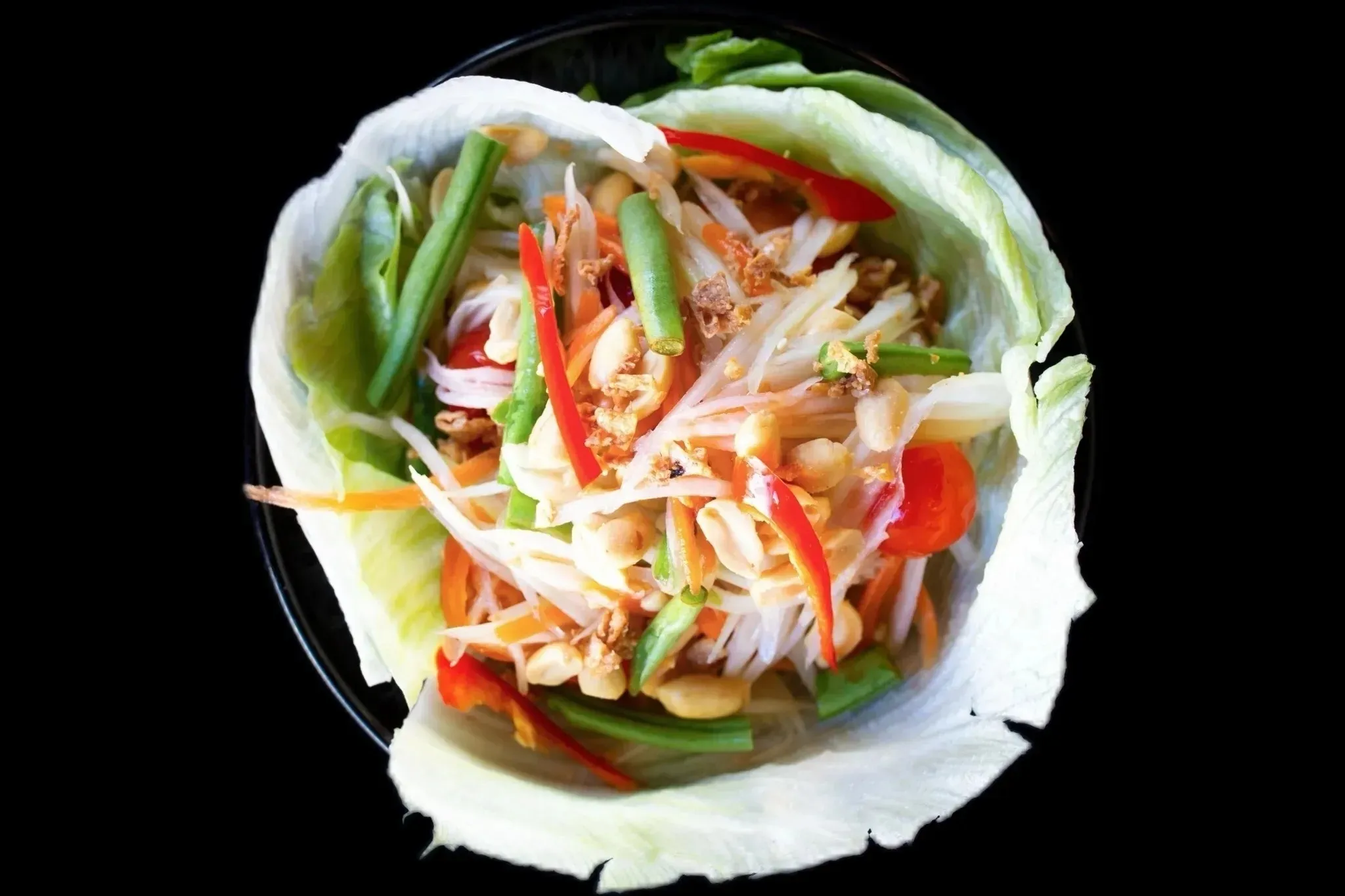 Spicy Papaya Salad (Som Tam)