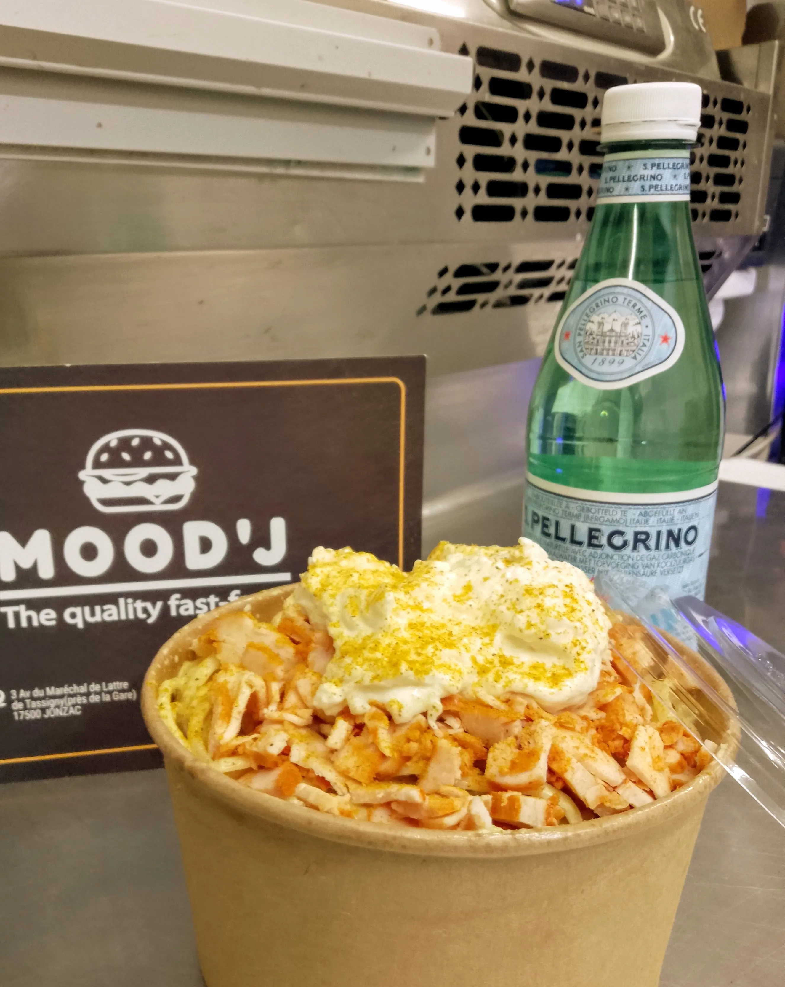 Linguines Poulet Curry