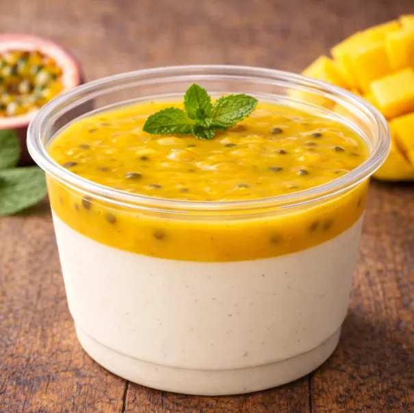 Panna Cotta Fruits Exotique